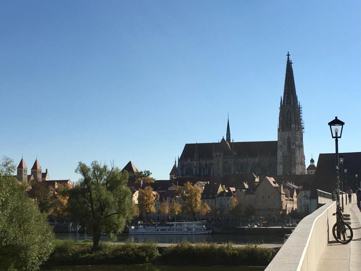 Chalet An Der Donau Direkt Bei Regensburg, 5 Sterne Dtv Pentling Bagian luar foto
